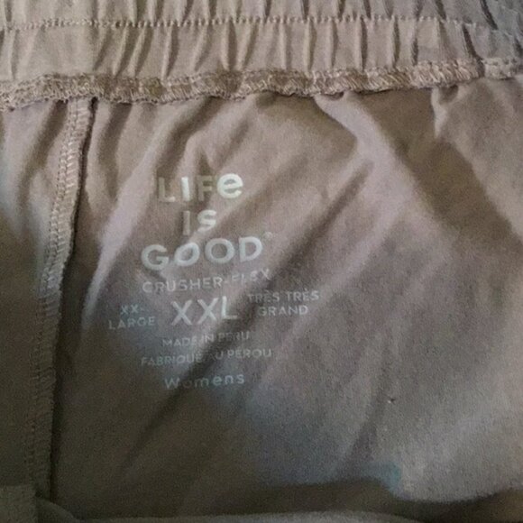 Life Is Good Women’s Gray Joggers - Picture 3 of 6
